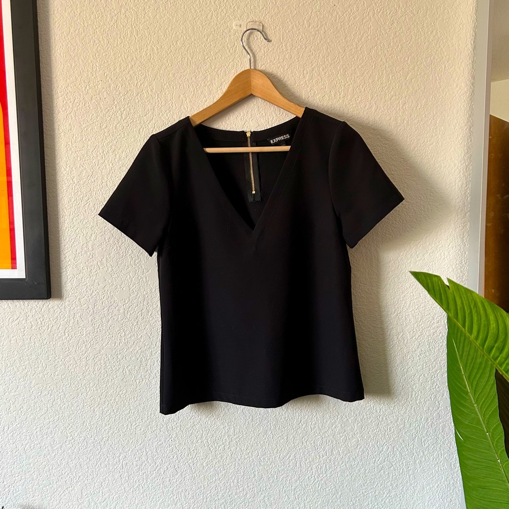 Express Black Dress Shirt